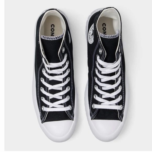 CONVERSE CHUCK TAYLOR ALL STAR LUGGED 2.0 BLACK / EGRET - WHITE - Picture 3 of 11